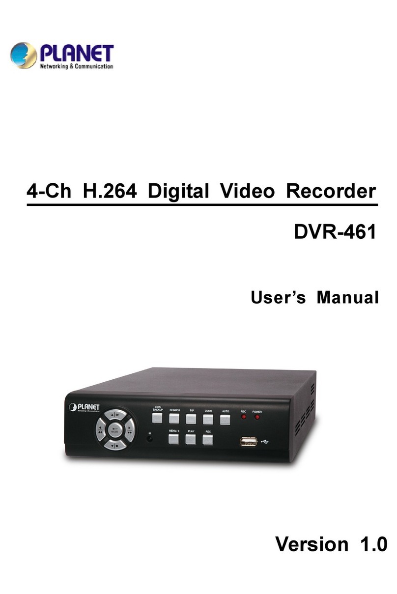 Planet DVR-461 User manual
