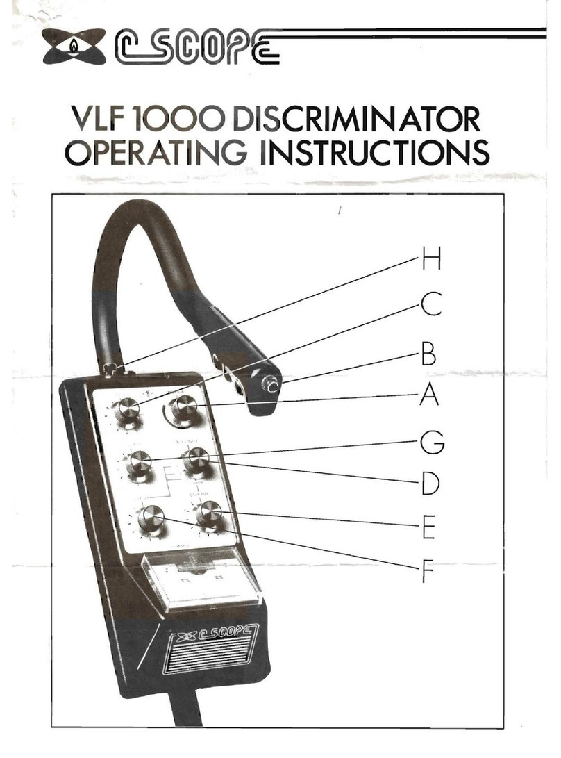 C-SCOPE VLF 1000 User manual