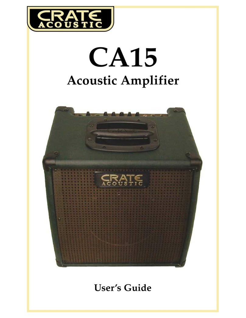 Crate CA15 user guide