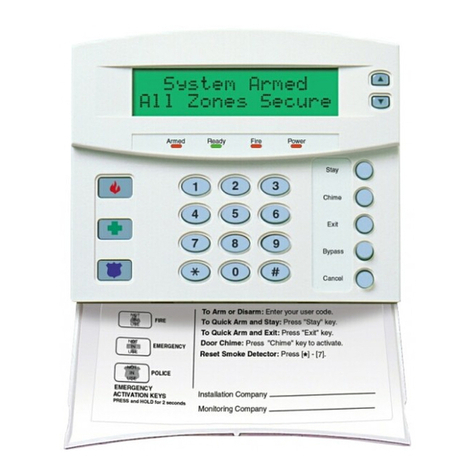 CADDX NetworX NX-8 User manual