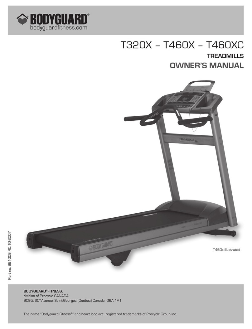 Bodyguard T320X owner's manual