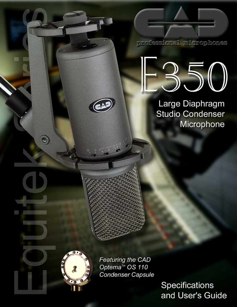 CAD E350 Installation instructions