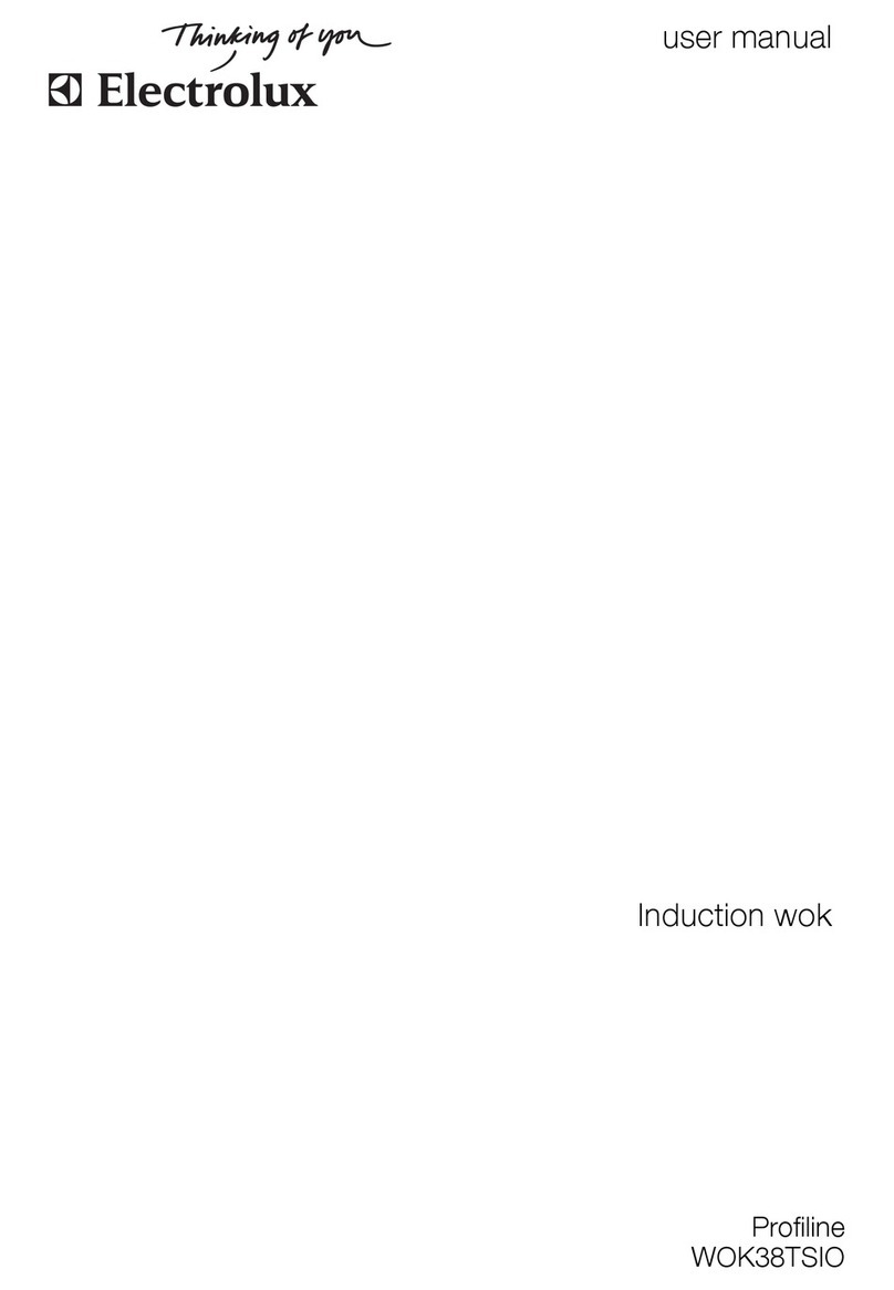 Electrolux Profiline WOK38TSIO user manual