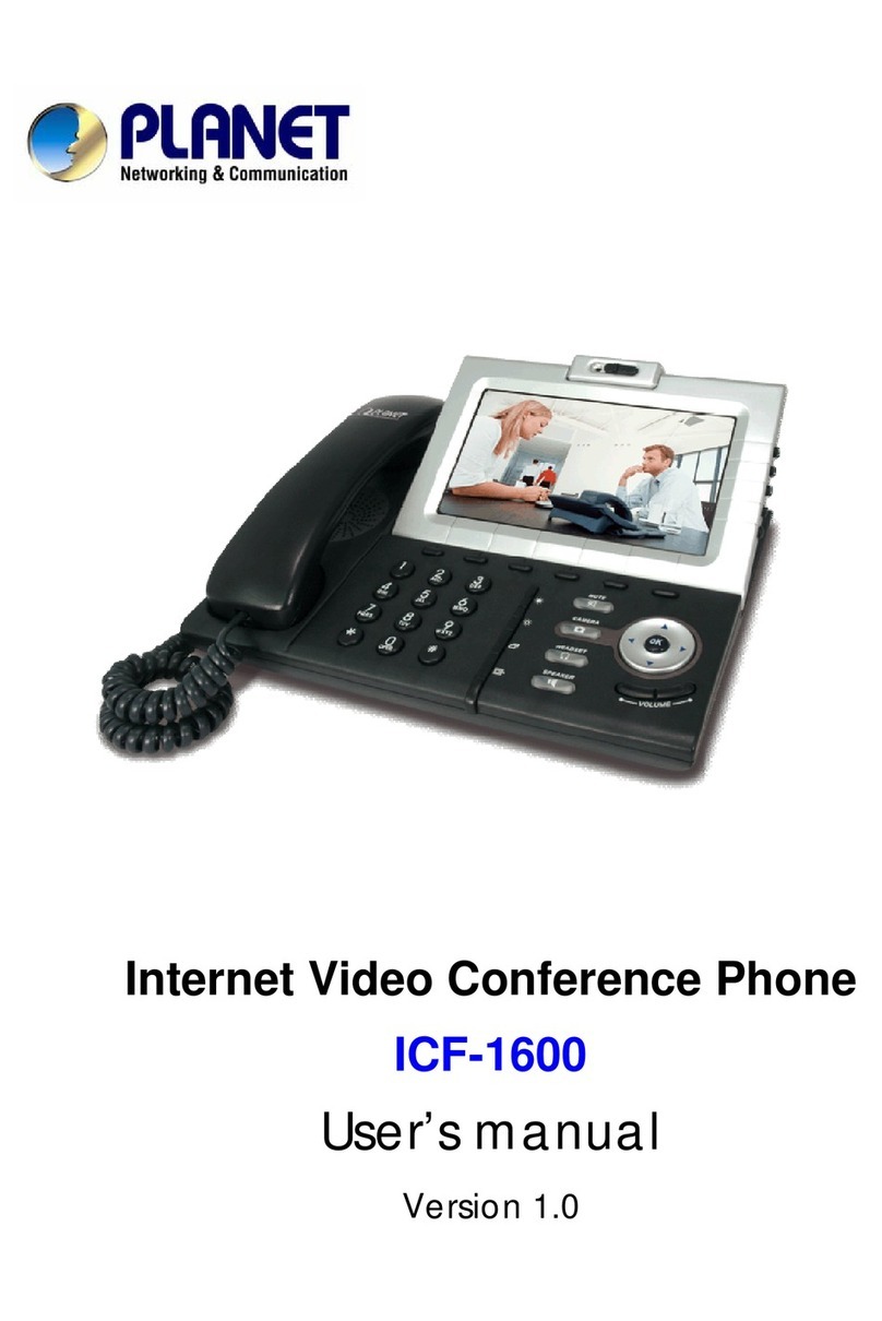 Planet ICF-1600 user manual