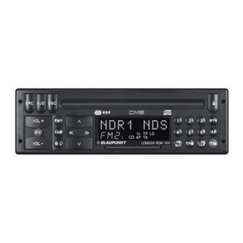 Blaupunkt London RDM 104 User manual Blaupunkt London RDM 104 User manual