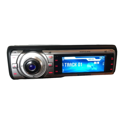 Blaupunkt MEMPHIS MP66 Specification sheet