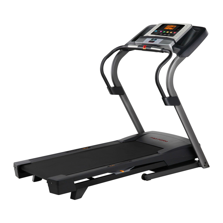 Pro-Form 710 Zlt Treadmill User manual