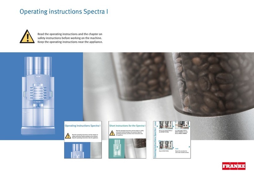 Franke SPECTRA I User manual