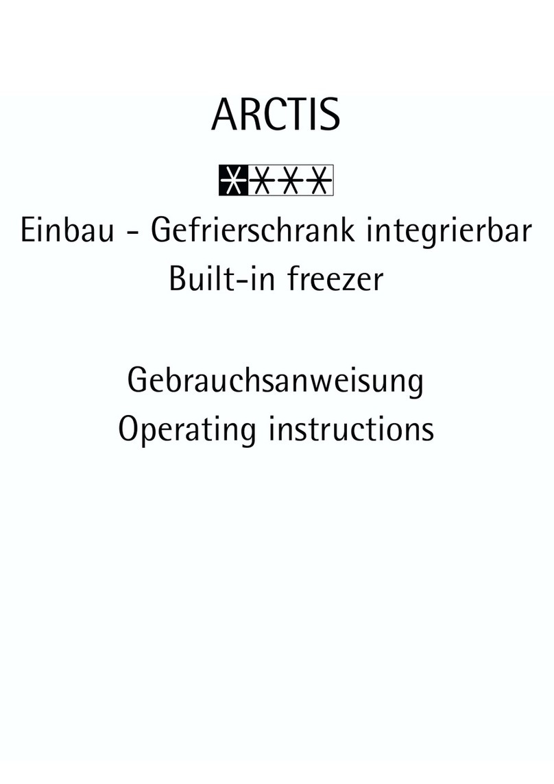 AEG ARCTIS User manual