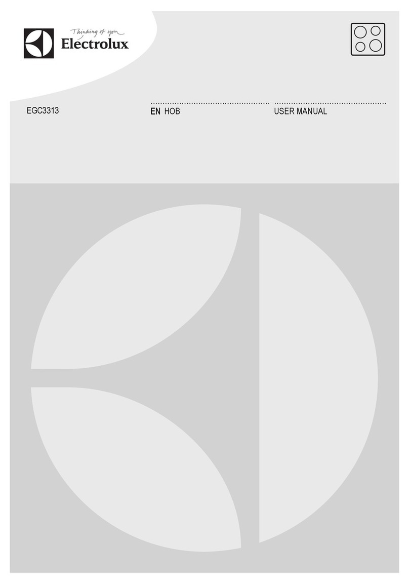 Electrolux EGC3313 User manual