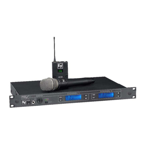 Electro-Voice REV-Dual User manual Electro-Voice REV-Dual User manual