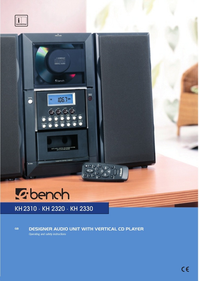 E-Bench KH 2330 Quick guide