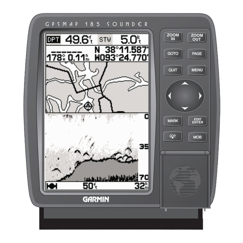Garmin GPSMAP 185 Sounder owner's manual