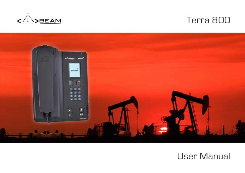 Beam Terra 800 Installation and user manual