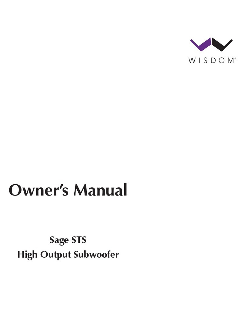 Wisdom Sage STS User manual