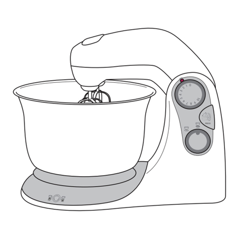 Electrolux Assistent Stand Mixer 550 User manual