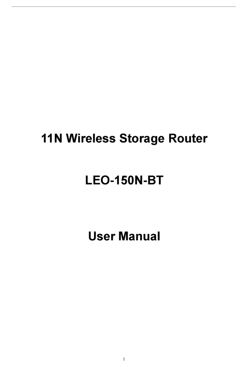Leoxsys Networks LEO-150N-BT user manual