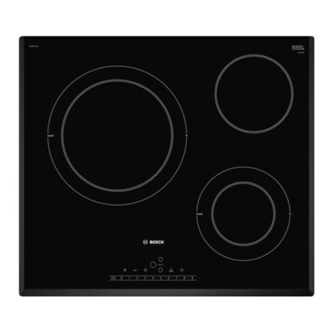 Bosch PKF6..N series User manual