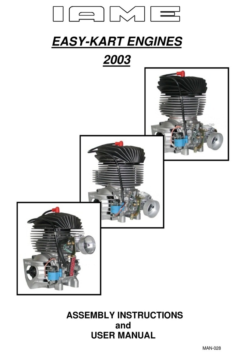 IAME EASY-KART 2003 Installation instructions