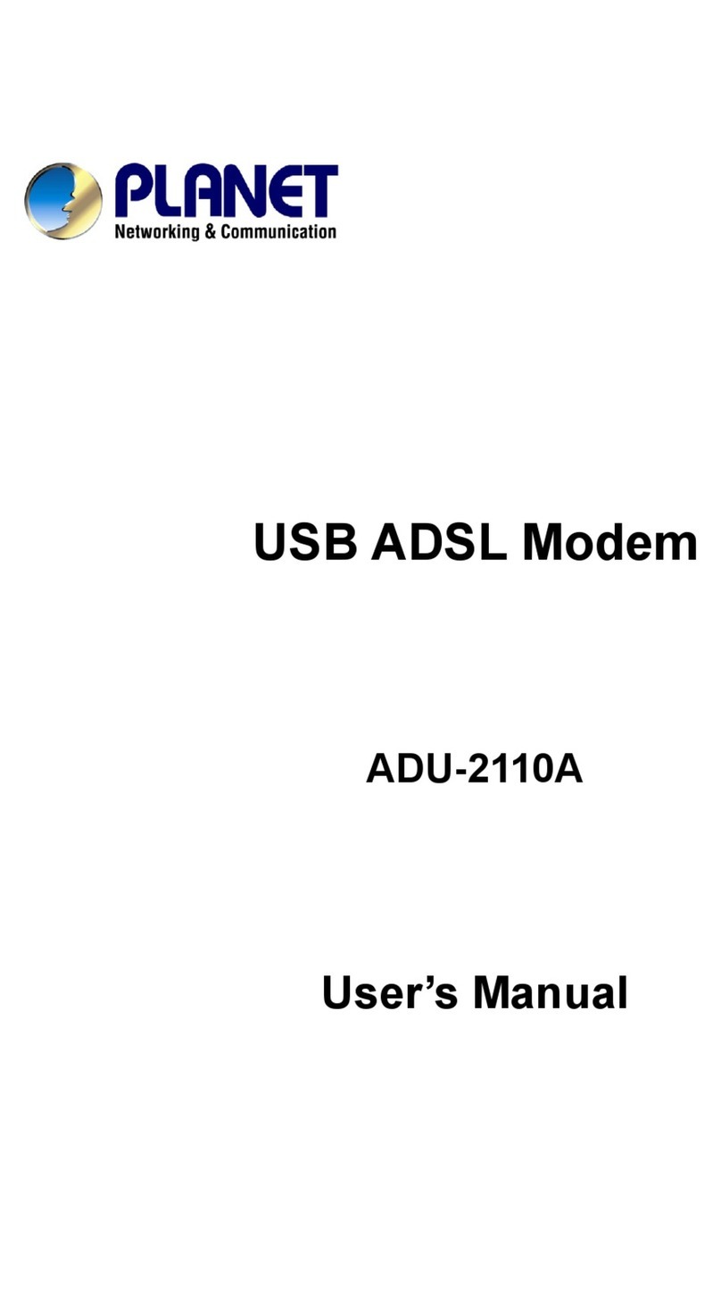 Planet ADU-2110A User manual