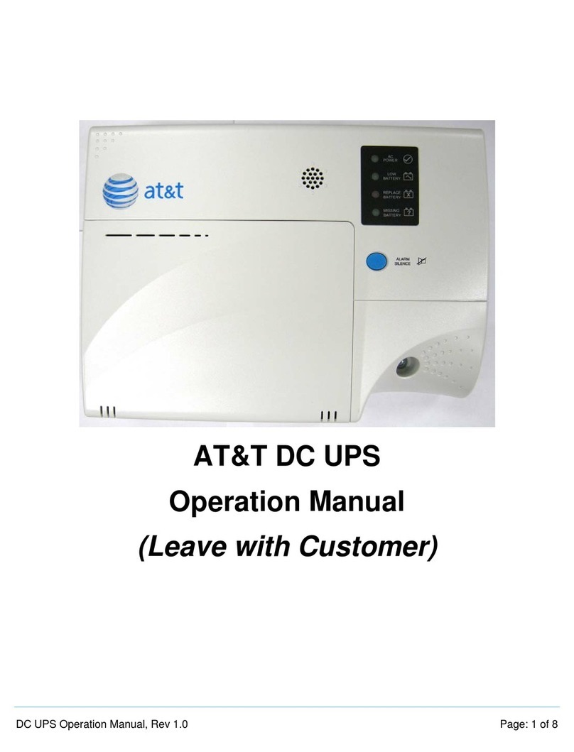 AT&T DC Operation manual