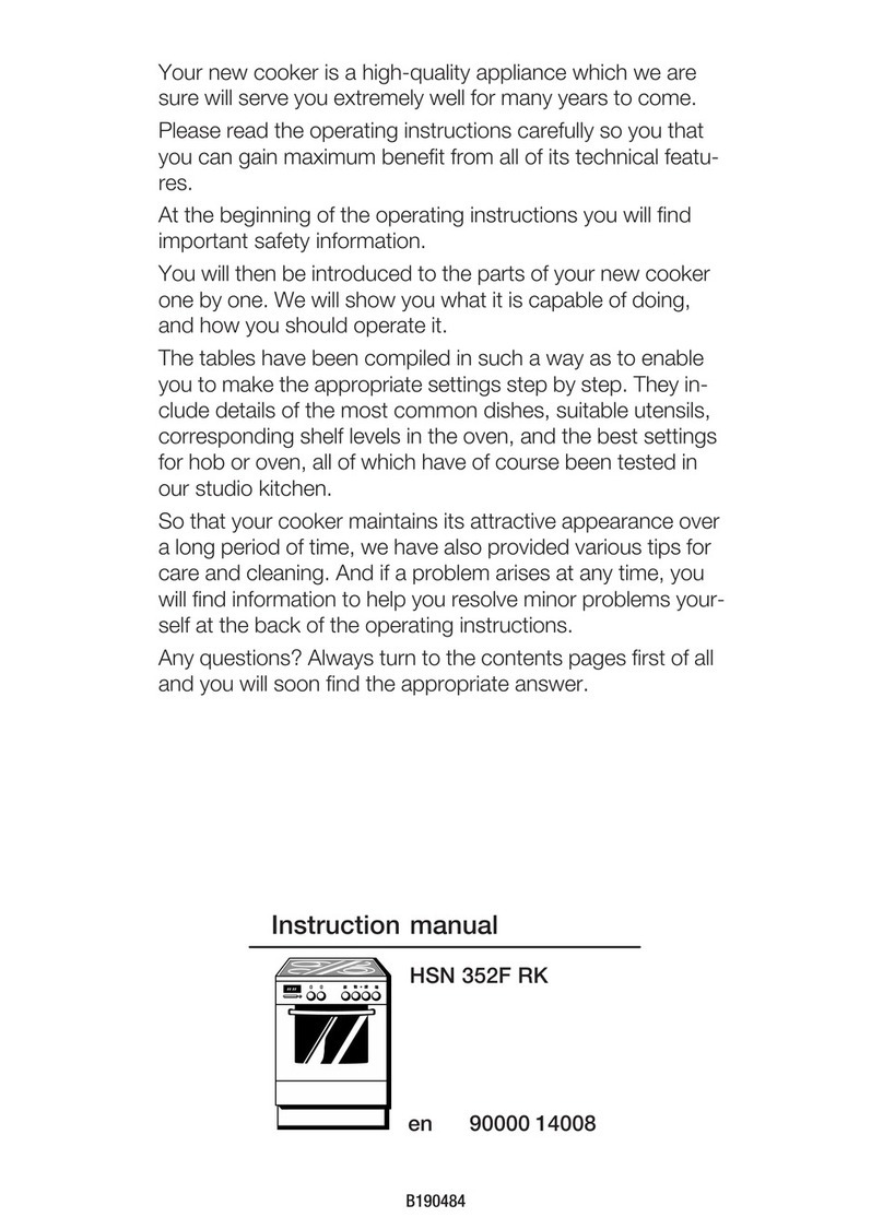 Bosch HSN 352F RK instruction manual