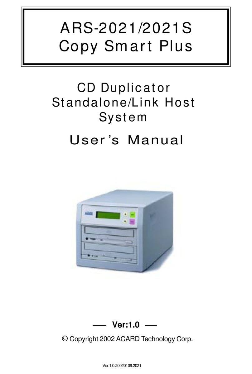 Acard ARS-2021 User manual