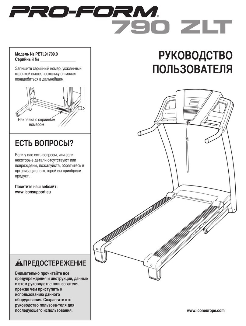 Pro-Form 790 Zlt Cwl Treadmill 