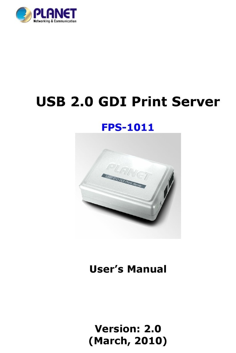 Planet FPS-1011 user manual