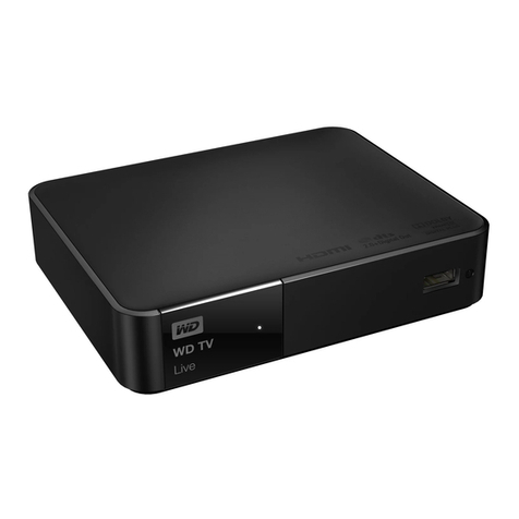 Western Digital WD TV Live Hub user manual
