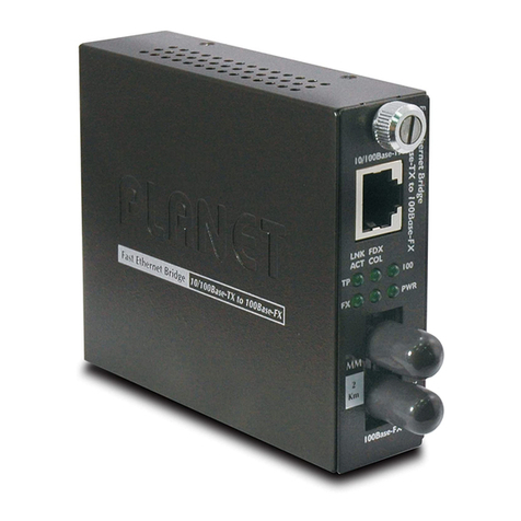 Planet FST-801 User manual
