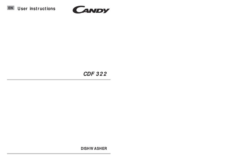 Candy CDF 322 User manual