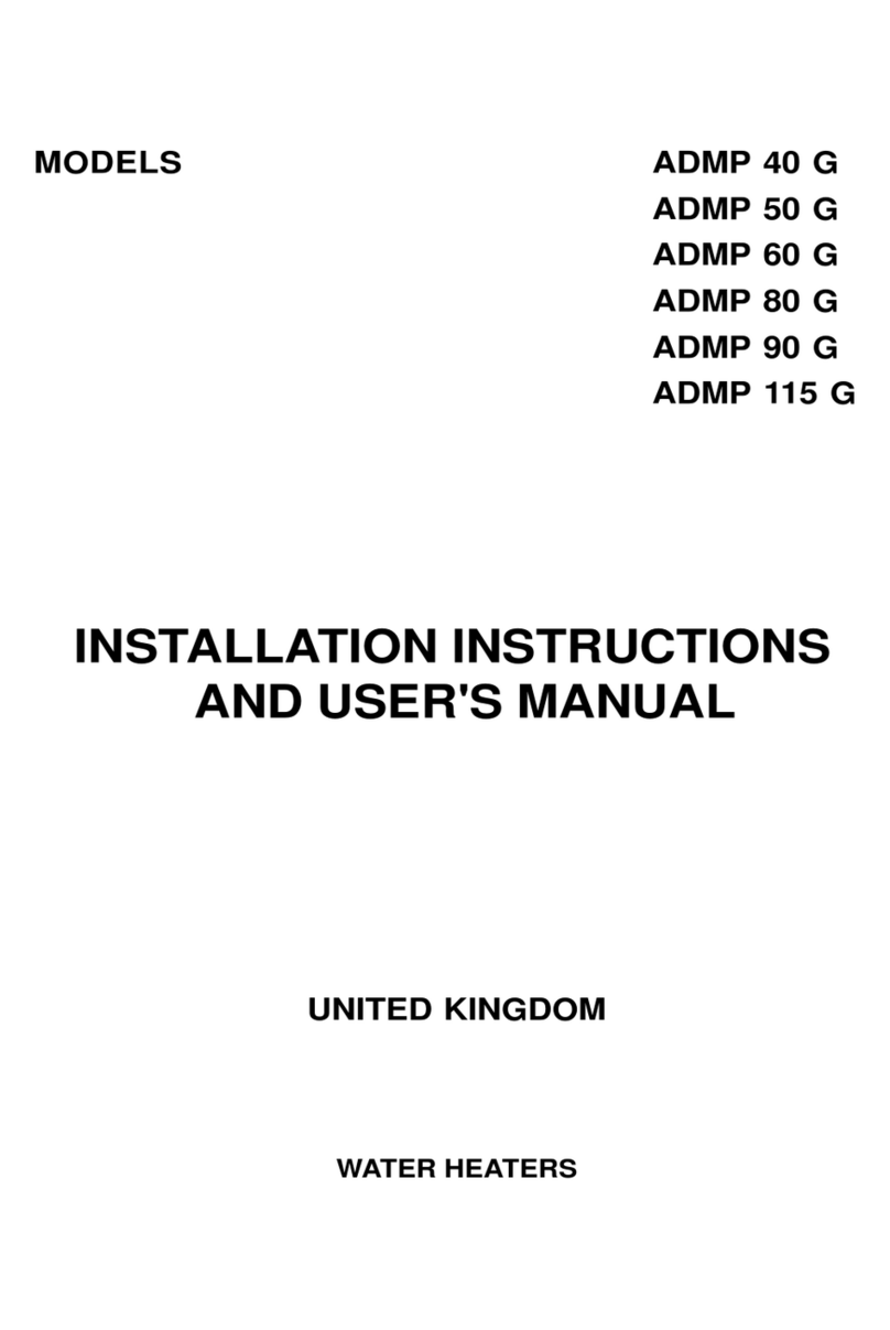 Smithco ADMP 40 G Installation instructions and user manual Smithco ADMP 40 G Installation instructions and user manual
