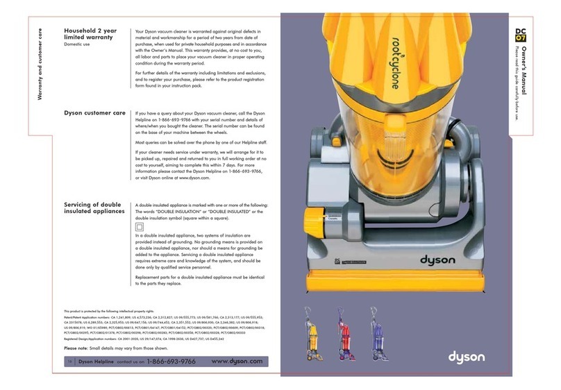 Dyson DCo7 owner's manual