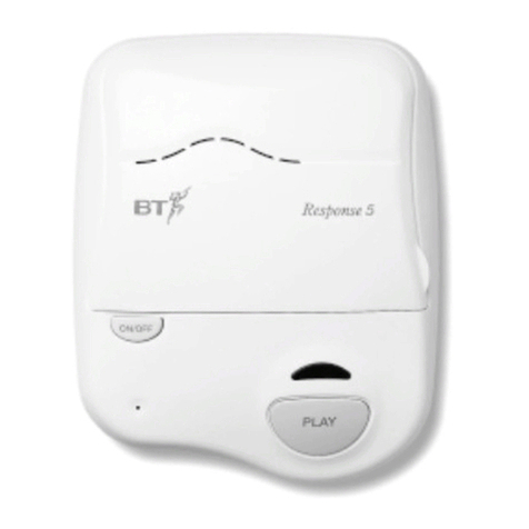 BT RESPONSE 5 User manual