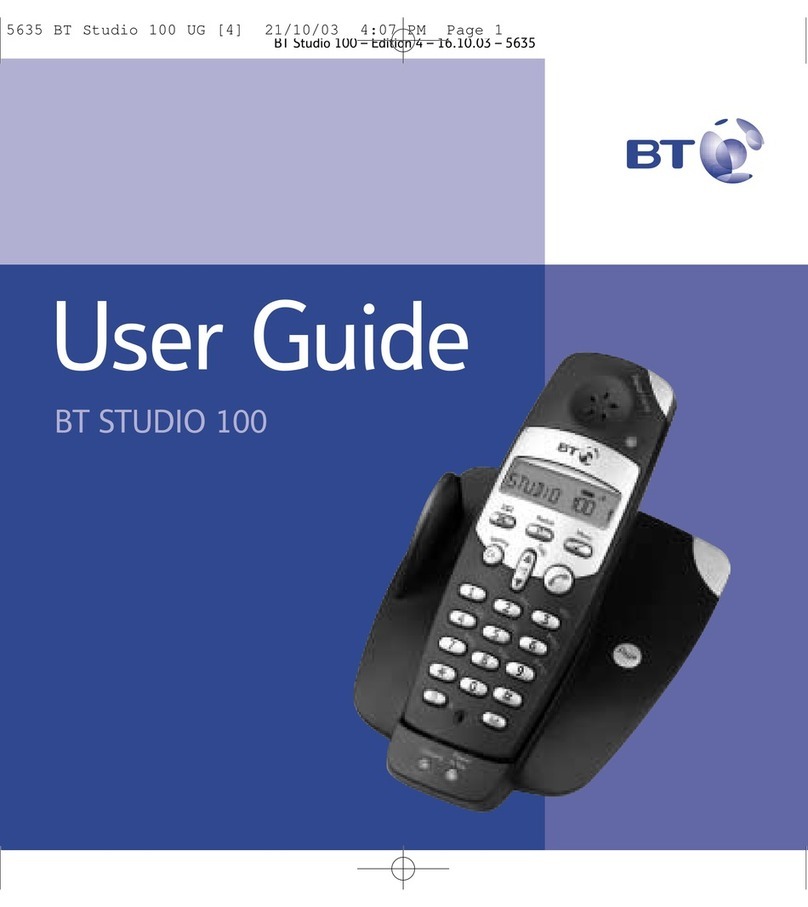 BT Big Button 100 User manual