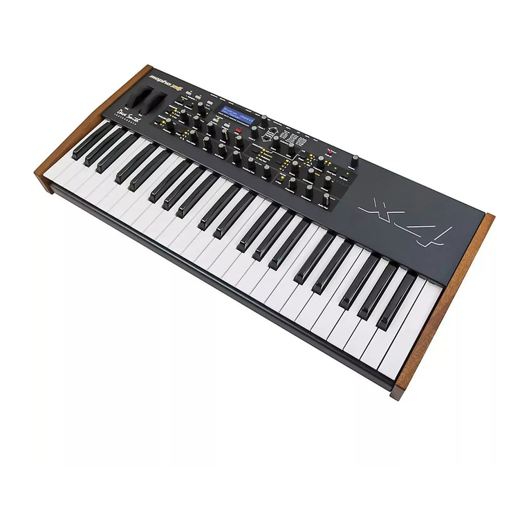 Dave Smith Instruments Mopho x4 User manual