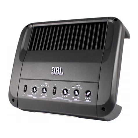 JBL GTO-804EZ User manual