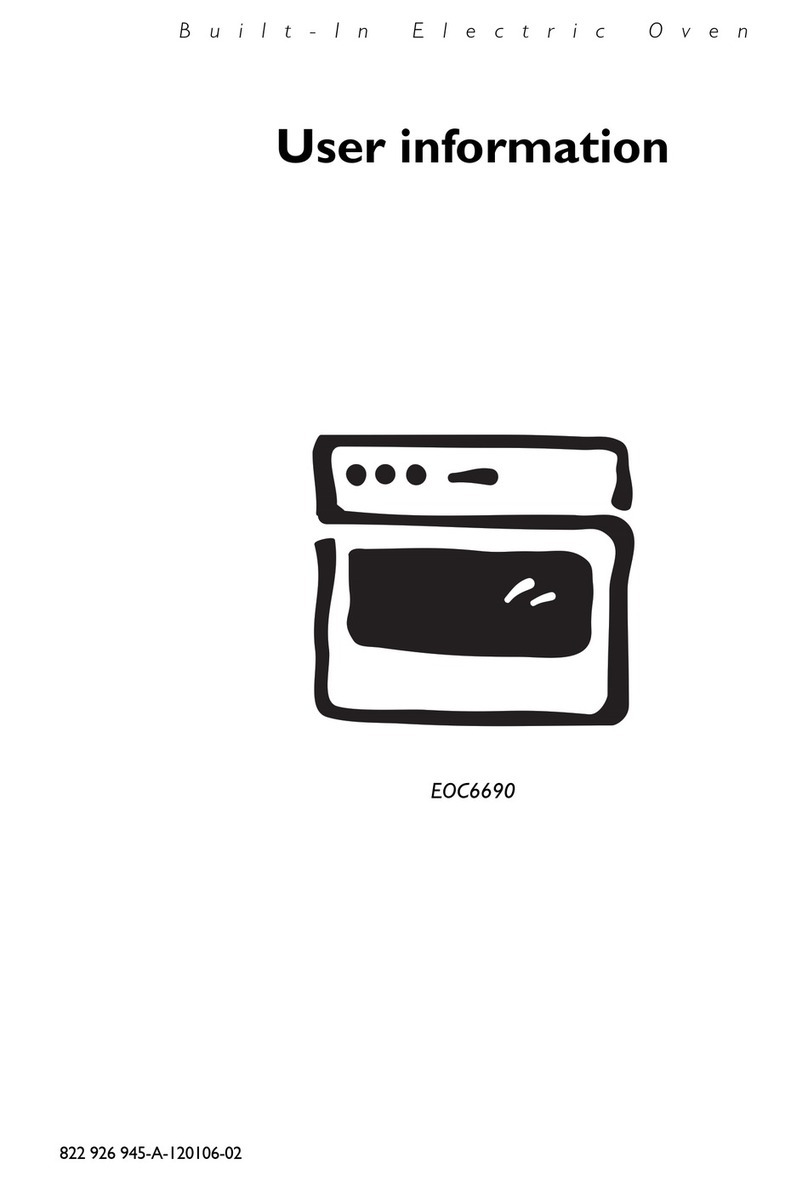 Electrolux EOC6690 Operation manual