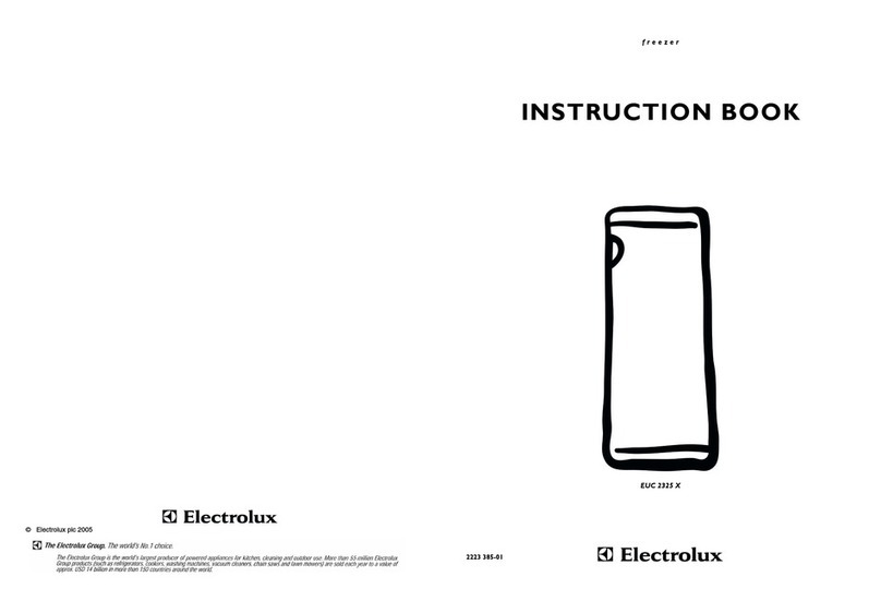 Electrolux EUC 2325 X Instruction book