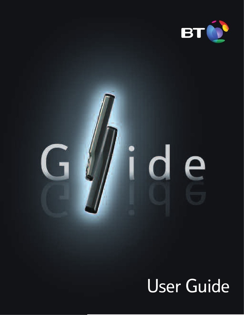 BT GLIDE User manual