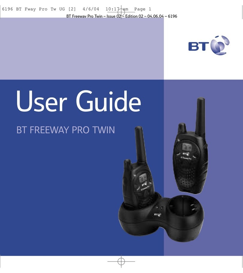 BT FREEWAY PRO TWIN user guide