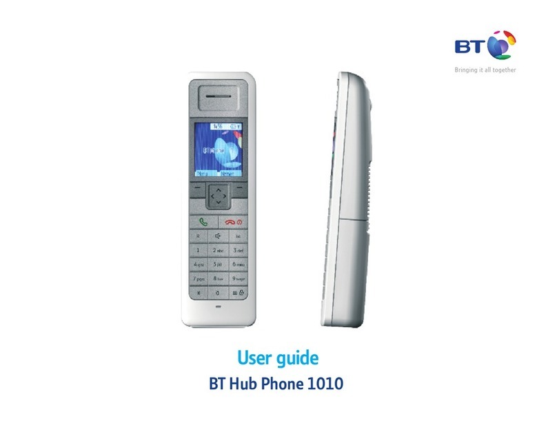 BT HUB PHONE 1010 user guide