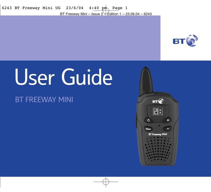 BT FREEWAY MINI user guide