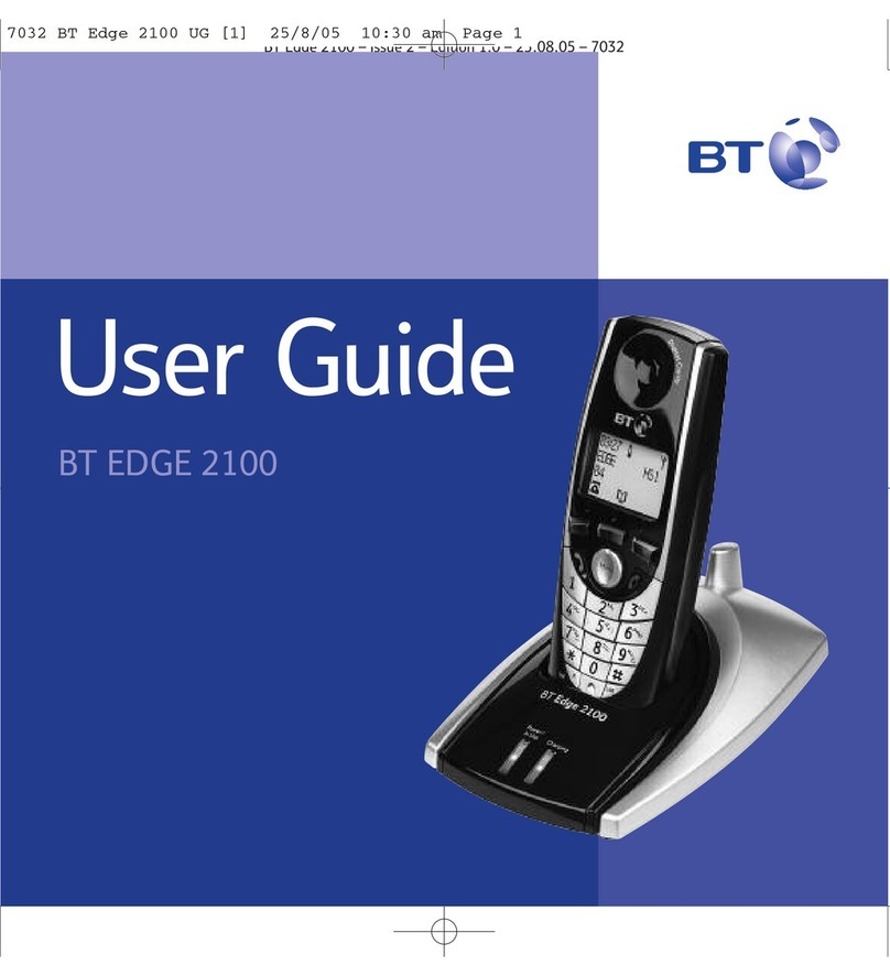 BT EDGE 2100 User manual