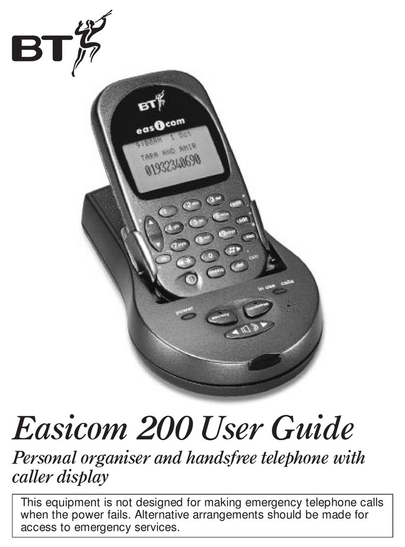 BT EASICOM 200 user guide