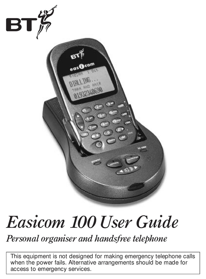 BT EASICOM 100 User manual