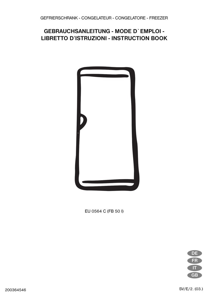 Electrolux EU 0564 C Instruction book