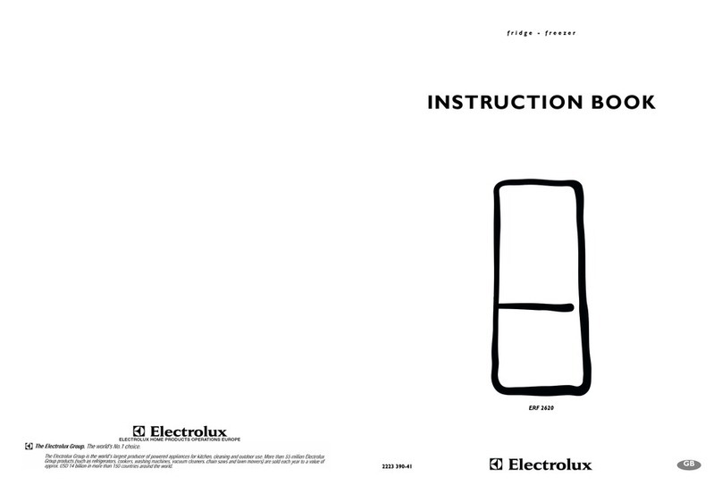 Electrolux ERF 2620 Instruction book