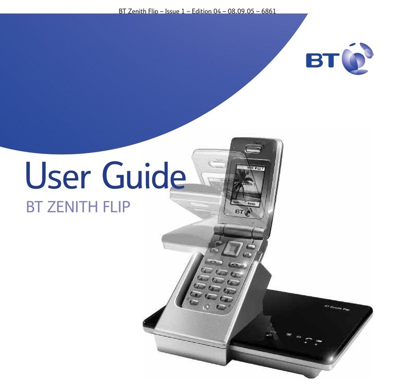 BT ZENITH FLIP user guide